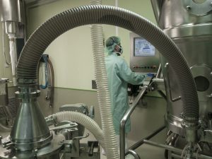 Instalación eléctrica en Salas Blancas de Inelsa para Faes Farma